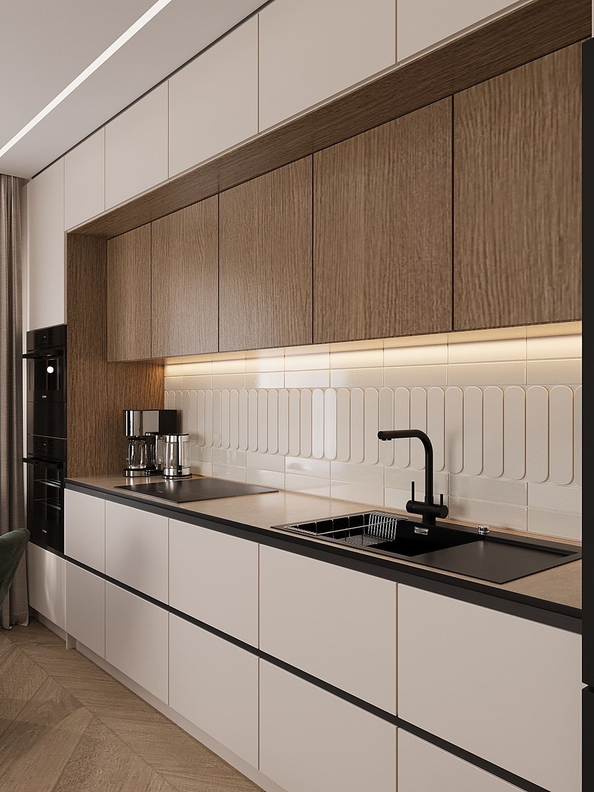 Kompaktplaadist töötasapind köögis