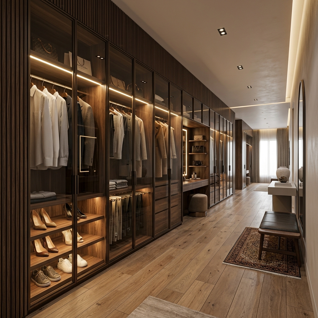 Гардеробная в прихожую