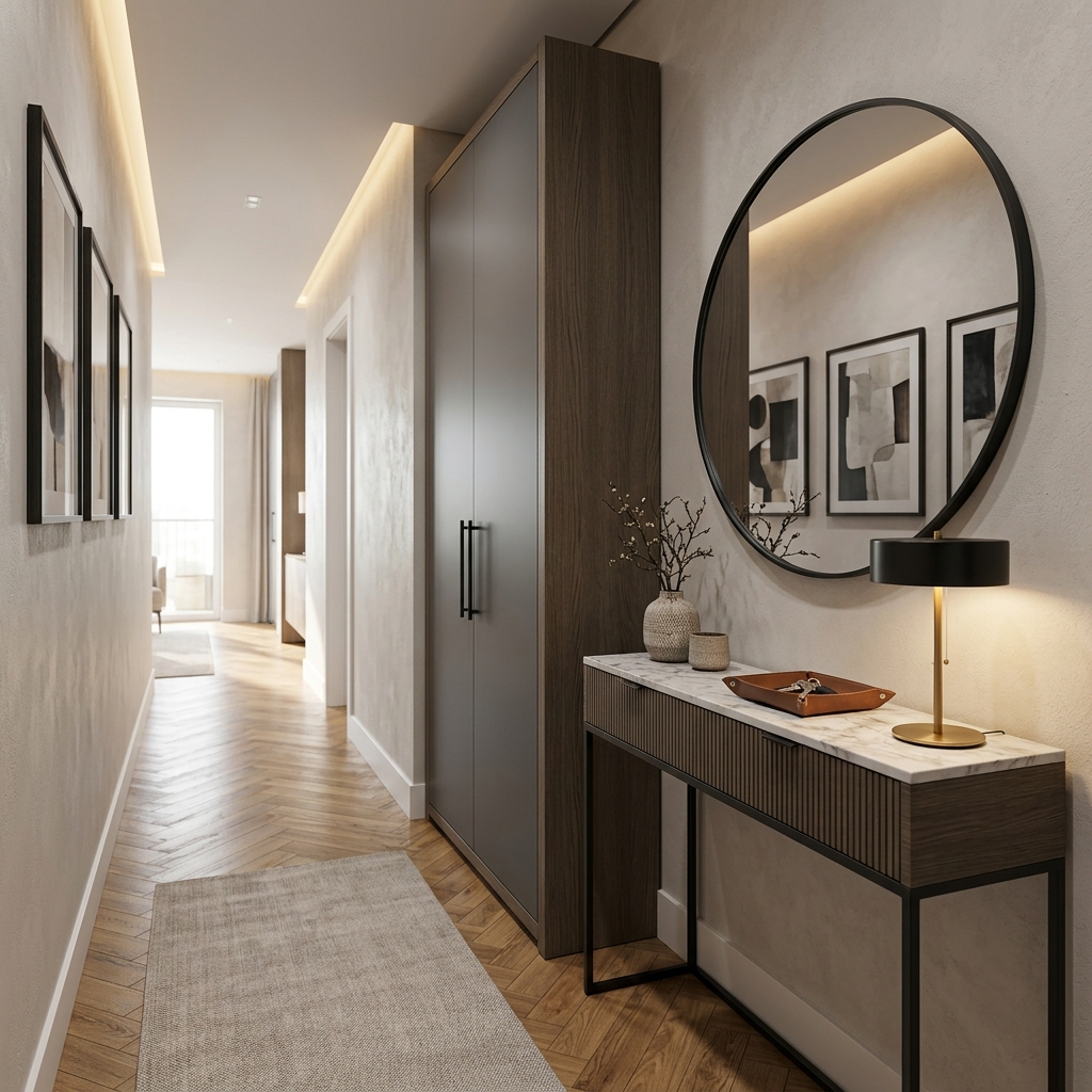 Решение для узкой прихожей