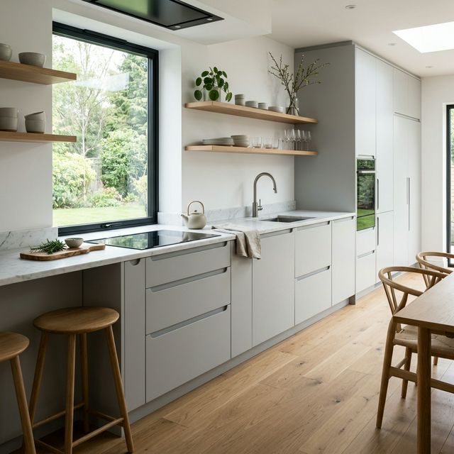 Интегрированные ручки (МДФ)