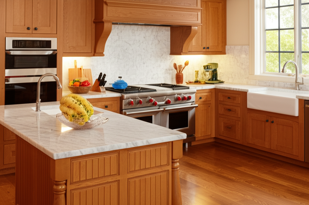 Klassikaline köök täispuidust